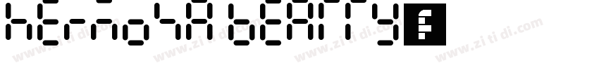 Hermosa Beatty字体字体转换